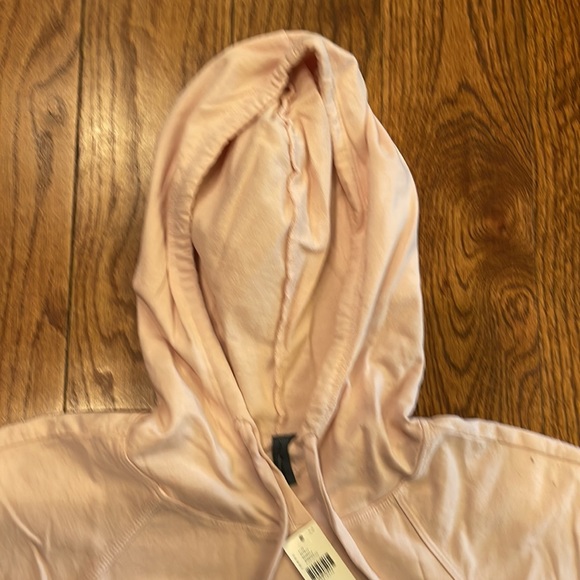 Anthropologie Pink Hooded Tunic, small - Picture 6 of 10